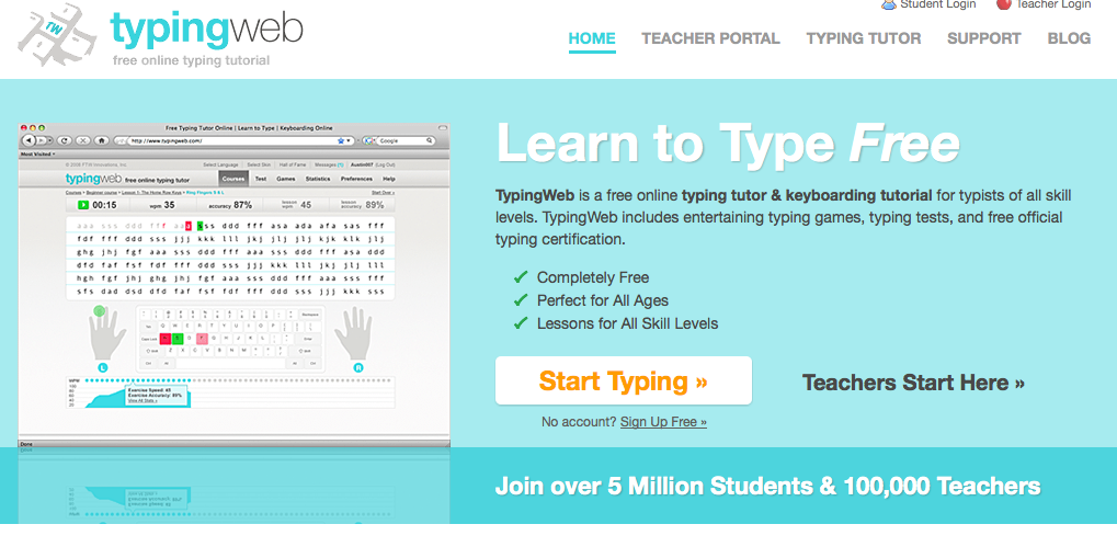 Teach start. Typing.com. Typing.com Lessons. Start typing. Fast Type website.